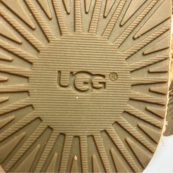 UGG‎ Mila sandals orange suede espadrille sandals size 9.5 - Picture 7 of 8